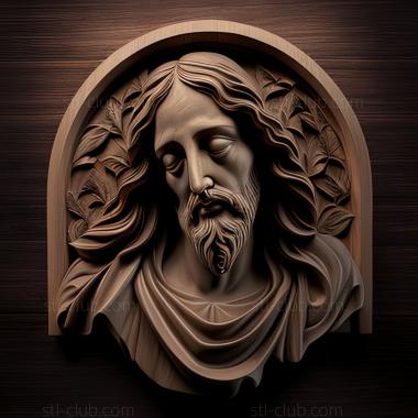 3D model st jesus (STL)